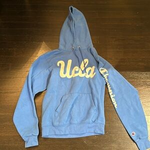 Champion UCLA BLUE hoodie sweatshirt men’s size small